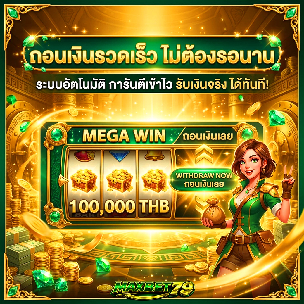 maxbet79 ถอนเงินรวดเร็ว ไม่ต้องรอนาน